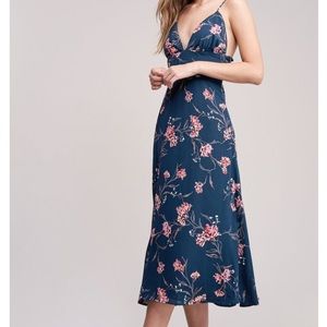 Floral midi dress